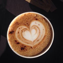 Photo of Nick's Coffee Company - Dublin, Republic of Ireland. Heart Cappuccino