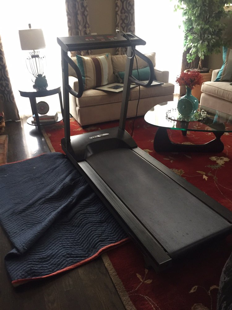 They Left A Treadmill In My Living Room Because Needed An Allen Photo Of Colorado Moving Company Denver Co United States They Left A