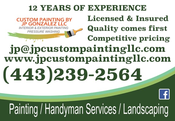Jp Custom Painting Painters Easton Md Phone Number Yelp Photo Of Jp Custom Painting Easton Md United States By