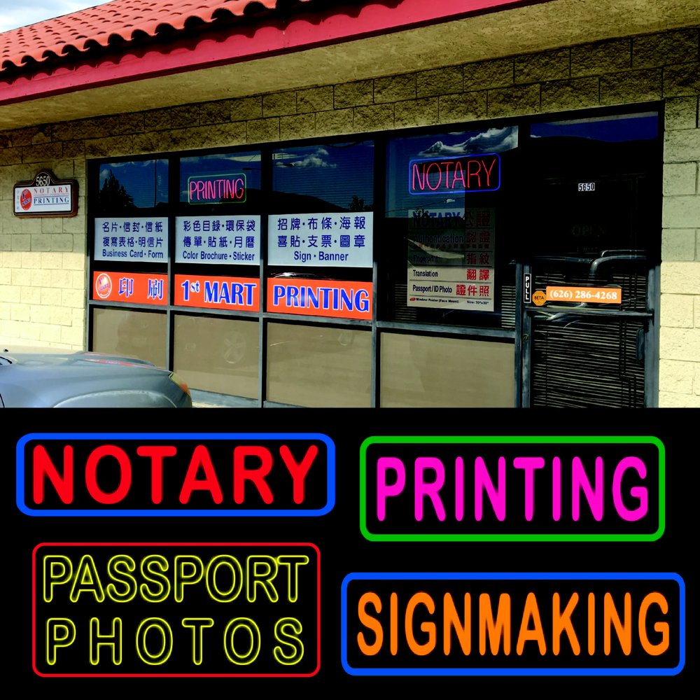 1st Mart Printing & Sign