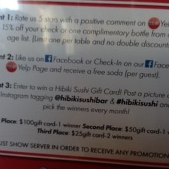 hibiki santa clarita coupon
