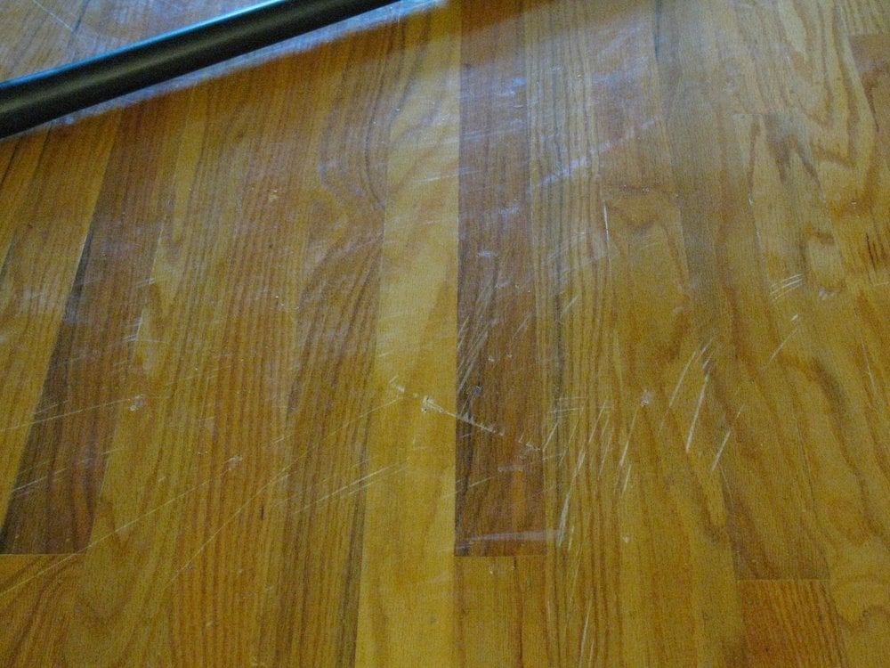 Floor Had Scratches Nail Holes And Stains Before Treatment Yelp Photo Of New Century Hardwood Floors Sunnyvale Ca United States Floor Had