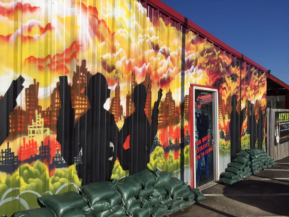 Paintball Asylum Amusement Parks 3101 Pond Station Rd, Louisville