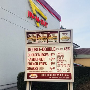 In And Out Prices >> Current Menu Prices Yelp In And Out Prices >> Current Menu Prices Yelp