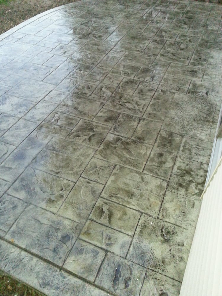 Stamped Concrete Patio Madison Wi Yelp Photo Of The Concrete Company Madison Wi United States Stamped Patio