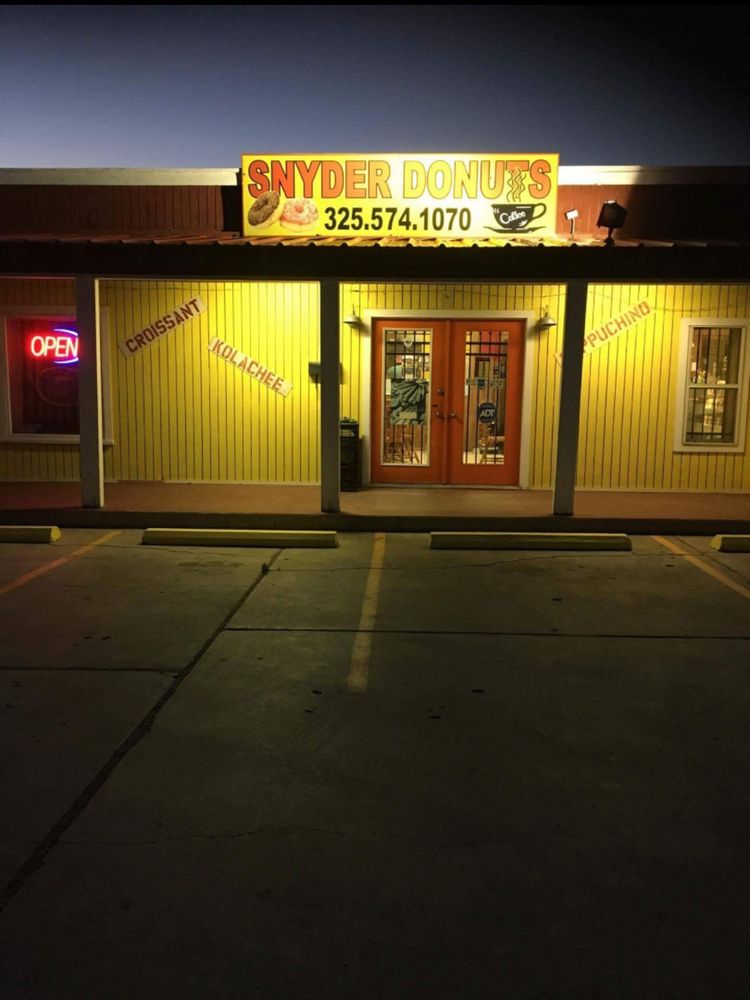 Snyder Donuts Donuts 2502 Avenue Q, Snyder, TX Restaurant Reviews
