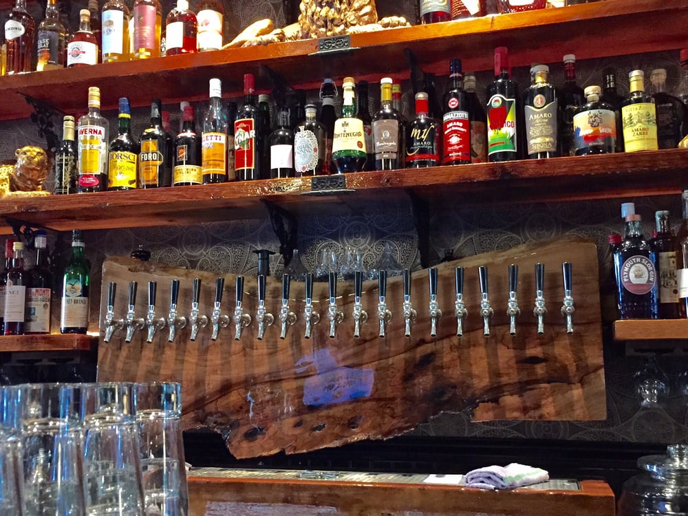 Gorgeous Back Bar And Wall Of Beer Taps Yelp