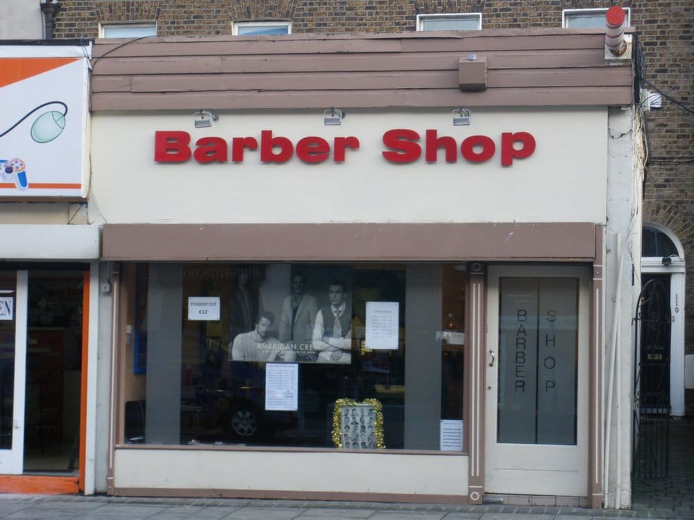 Barber Shop Barbers 112 Lower Rathmines Road, Rathmines, Dublin