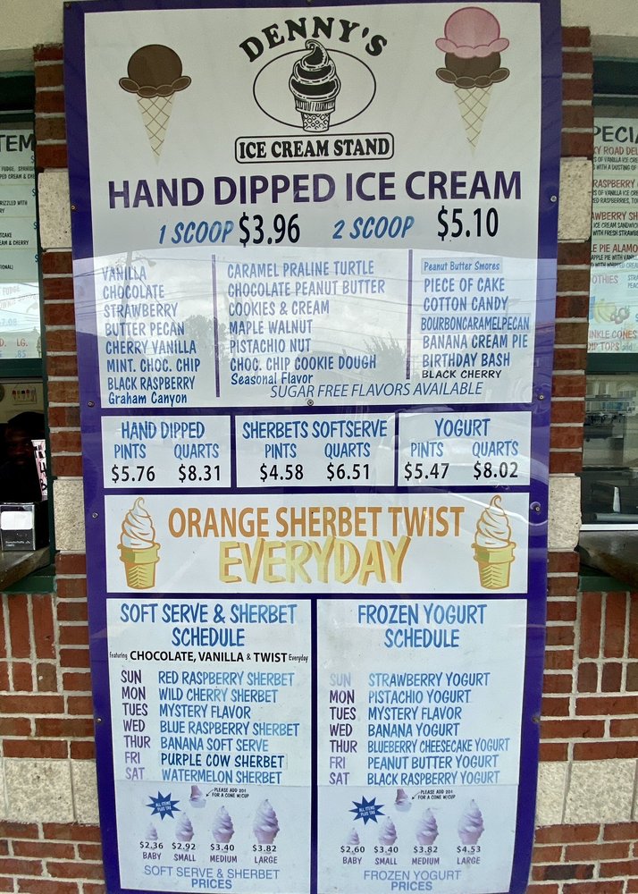 Denny's Ice Cream Stand