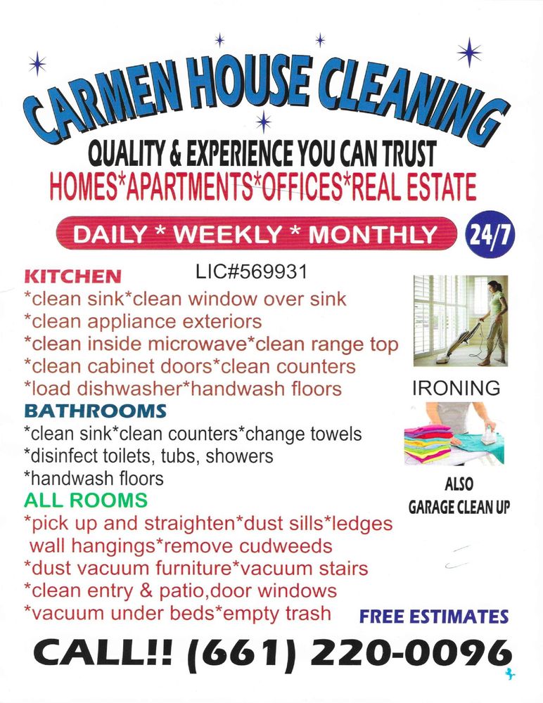 Carmen's House Cleaning