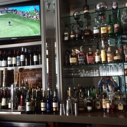 Bedford & Burns - Beverly Hills, CA, United States. Bar w television