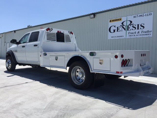 BEDROCK Granite series skirted 4 box flatbed, custom ...