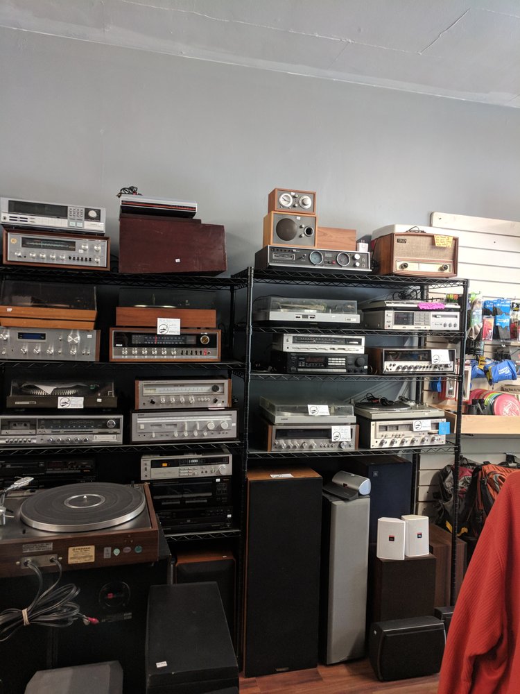 Seattle's Audio & Outdoor Gear Store HiFi Hiking Stereo Vinyl