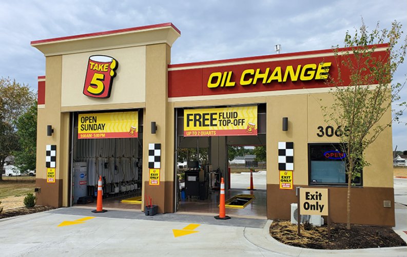 Take 5 Oil Change, Zanesville Roadtrippers