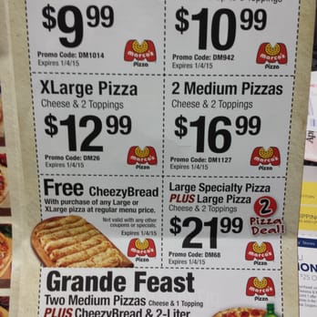 Marco's Pizza Information and Shopping Tips：