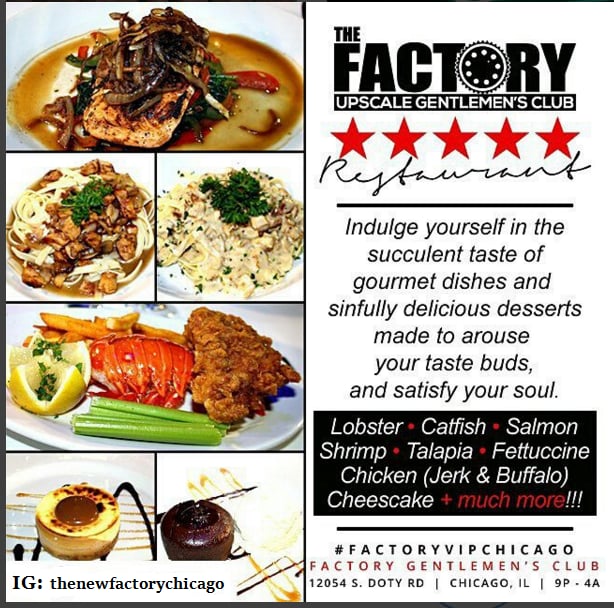 Photo Of The Factory Gentlemens Club Chicago Il United States Actual Food Photo Of The Factory Gentlemens Club Chicago Il United States Actual Food