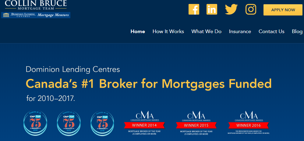 Collin Bruce - Dominion Lending Mortgage Broker