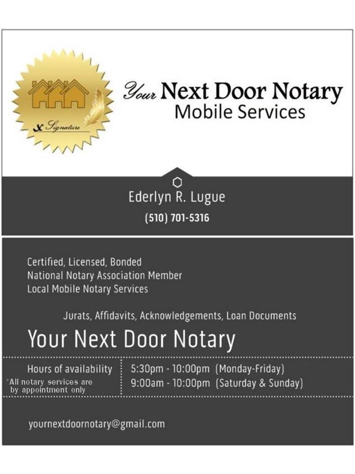 Your Next Door Notary