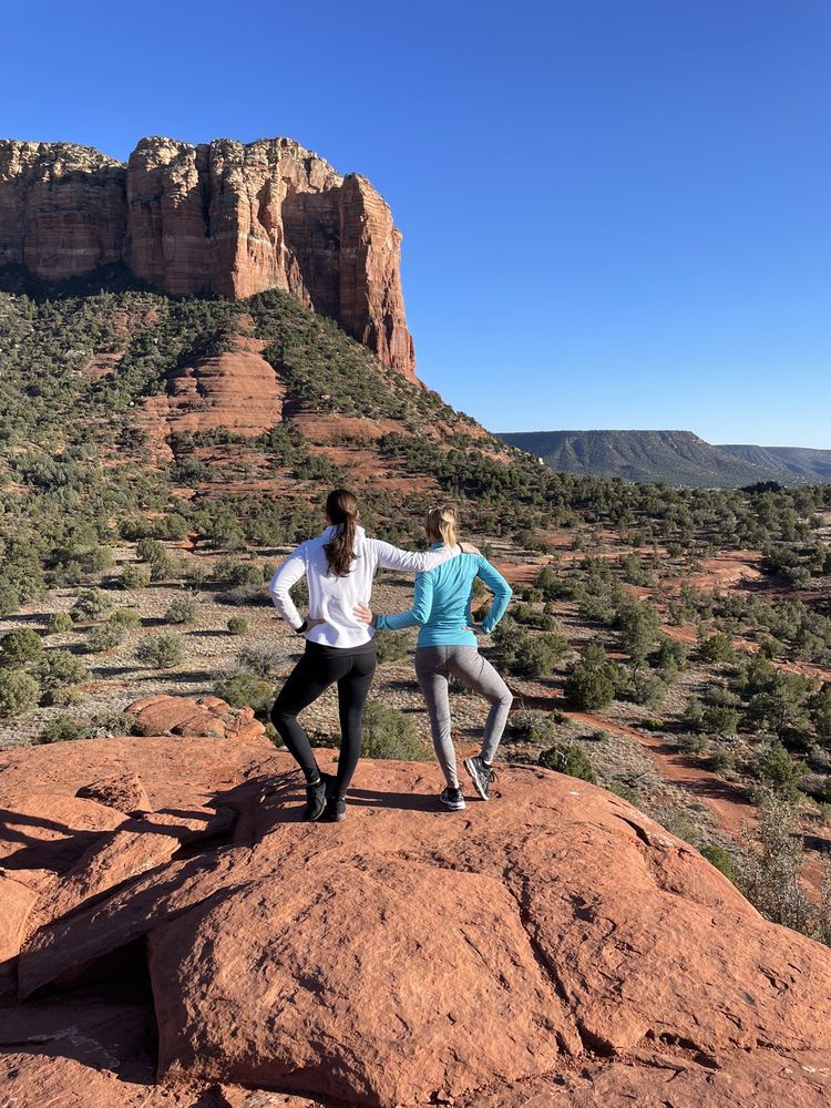 Vortex Yoga Hiking In Sedona