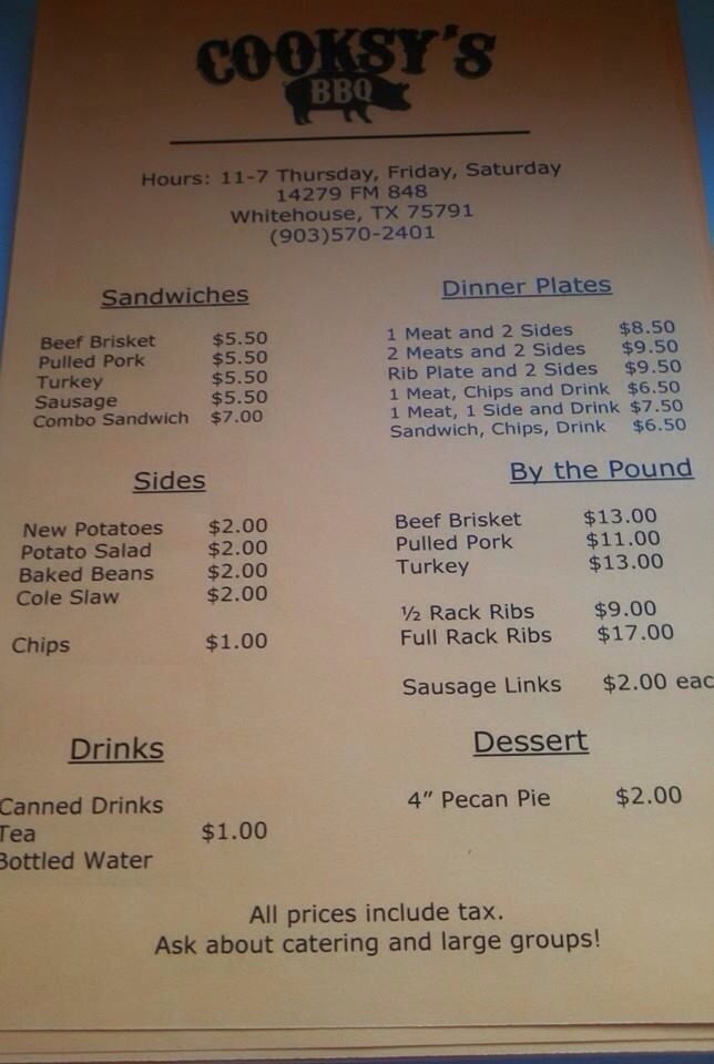 Cooksy's BBQ