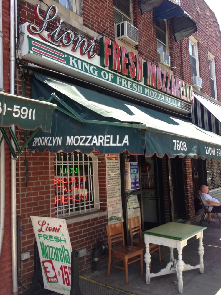 Lioni Latticini Cheese Shops 7819 15th Ave, Bensonhurst, Brooklyn