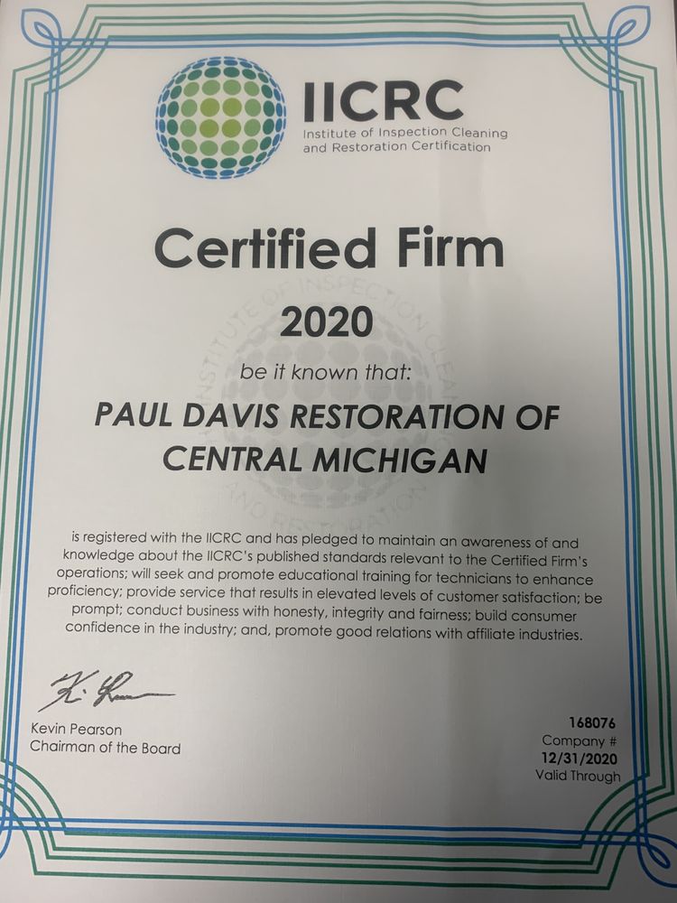 image of business Paul Davis Restoration of Bay City