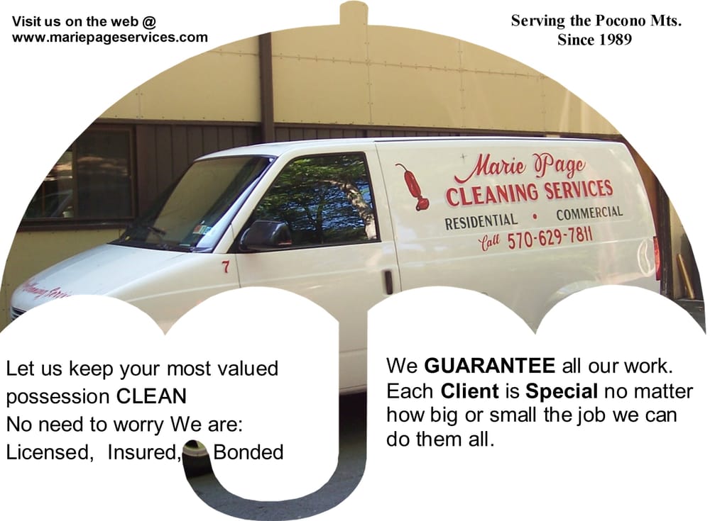 Marie Page Cleaning Services