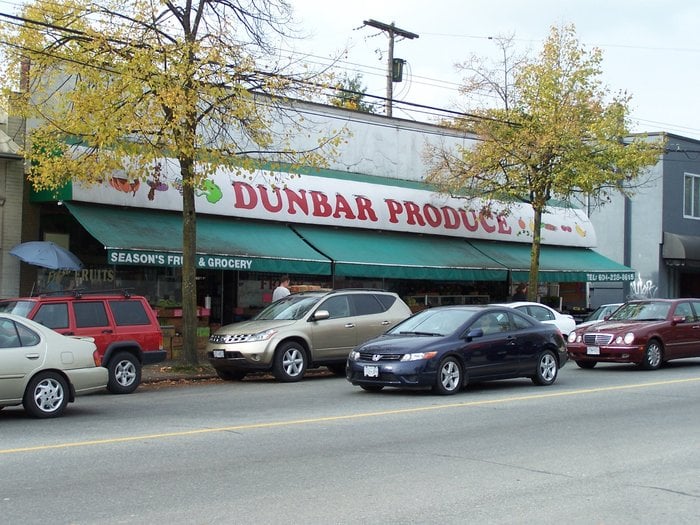 Dunbar Produce Grocery 4355 Dunbar Street, DunbarSouthlands