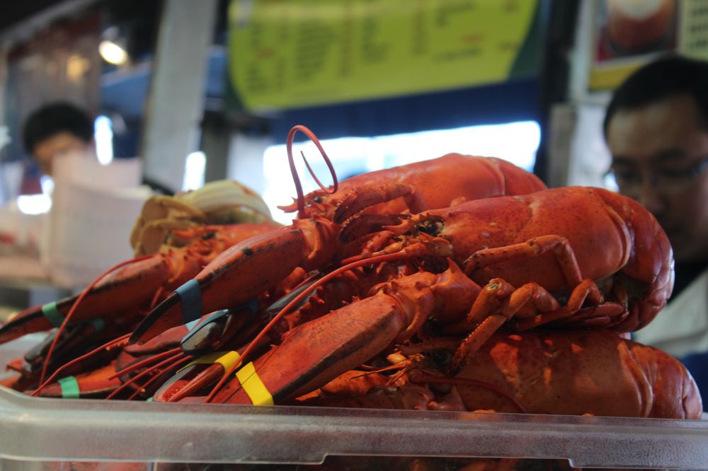 Photo of Fisherman's Wharf  Chowder and Crab Sidewalk Stands