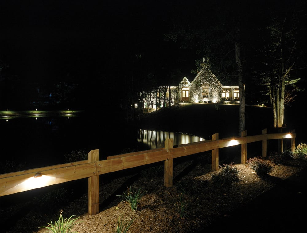 The Deck Lights Along Way Lead Safely To House Adding Photo Of Outdoor Lighting Perspectives Dover Nj United States The Deck Lights