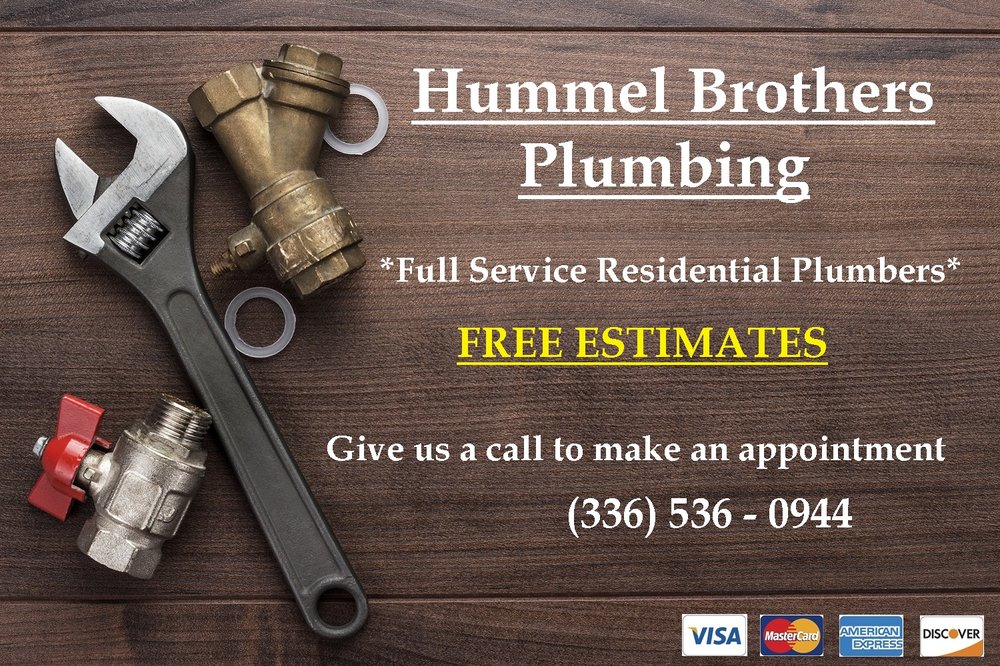 Hummel Brothers Plumbing Plumbing WinstonSalem, NC Phone Number