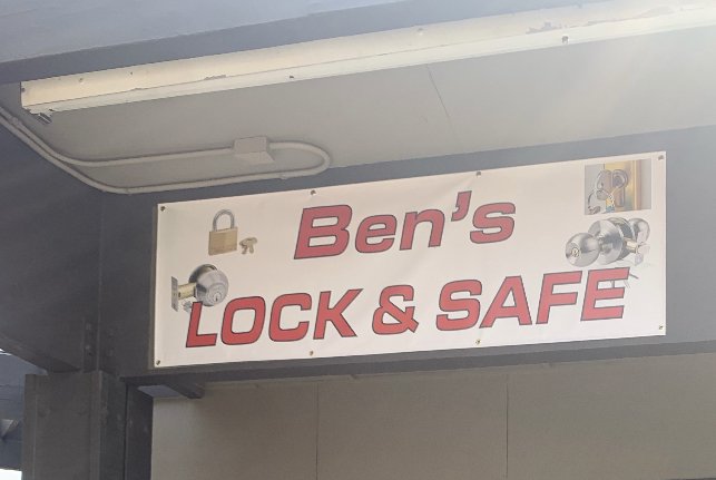 Ben's Lock And Safe