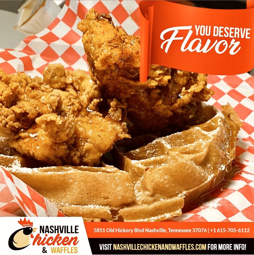 Nashville Chicken and Waffles