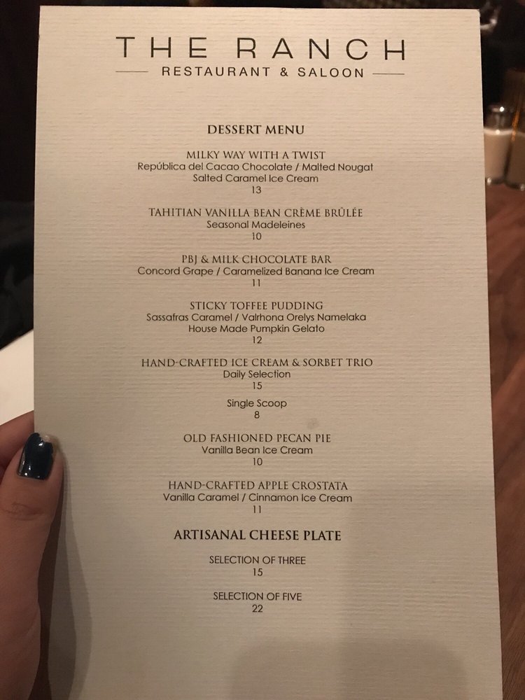 Auto Service Near Me >> Dessert menu! The server told us that PBJ is the most ... Auto Service Near Me >> Dessert menu! The server told us that PBJ is the most ...