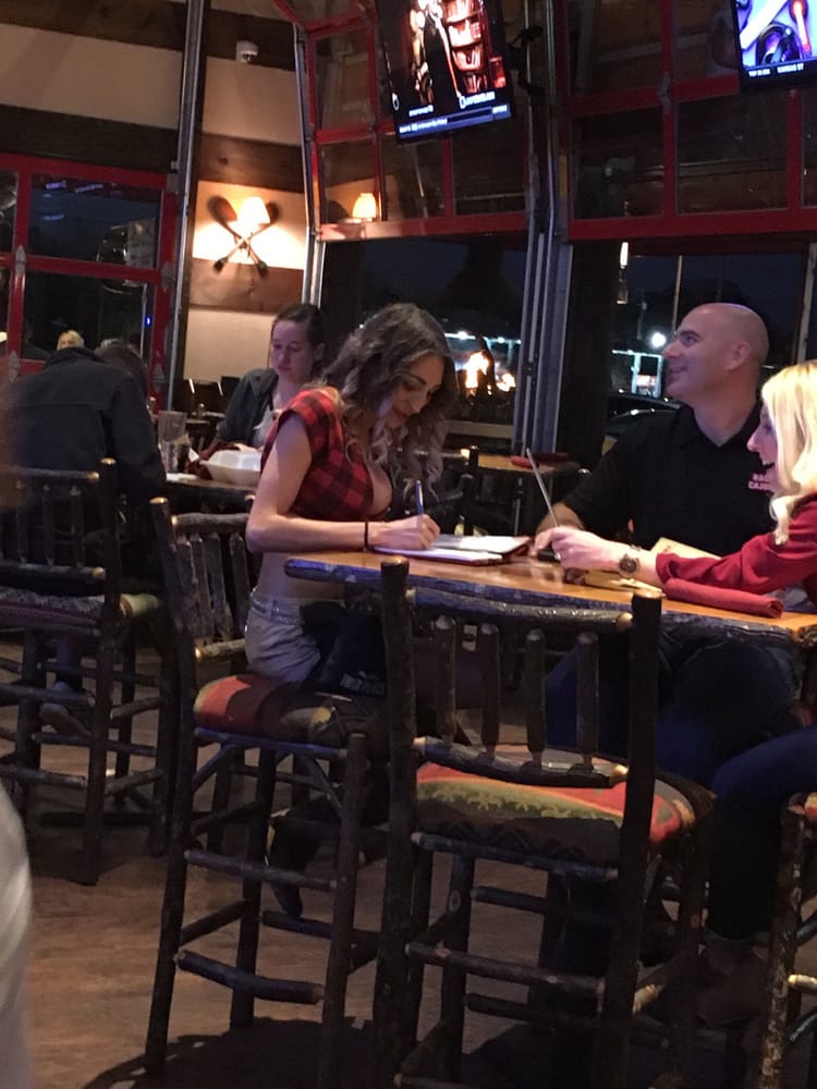 The Fire Pit Outside Is In Background Yelp Photo Of Twin Peaks Lafayette La United States The Fire Pit Outside
