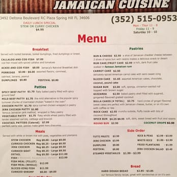 Ocho Rios Cafe 38 Photos 23 Reviews Caribbean 3492 Deltona Photo Of Ocho Rios Cafe Spring Hill Fl United States Dine In