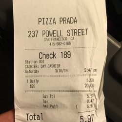 Pizza Prada photo