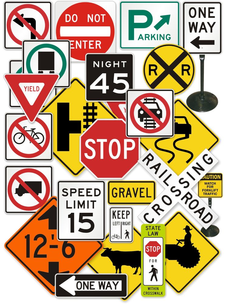 Traffic Signs Special warning signs School signs Temporary construction signs Guide signs