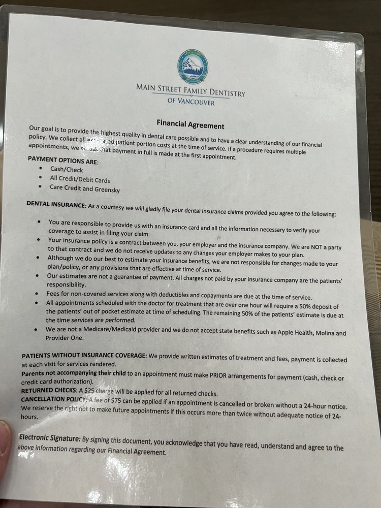 image of business Main Street Dentistry