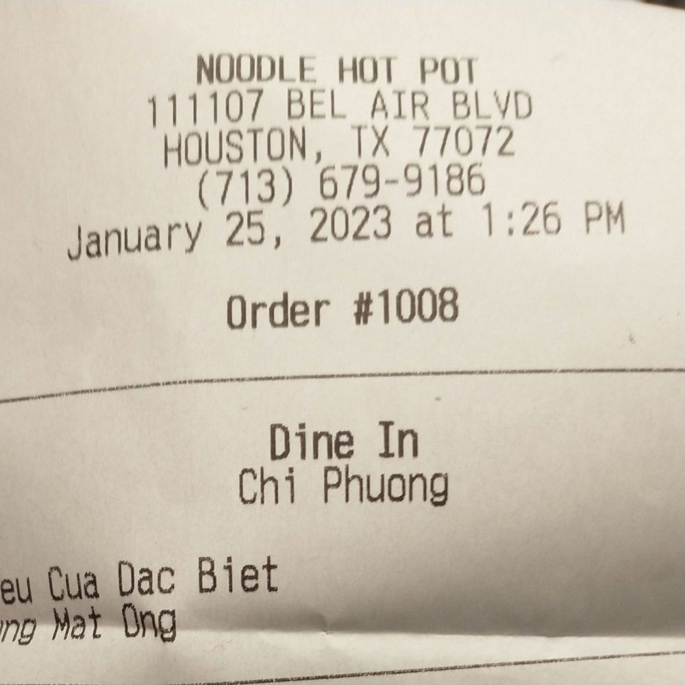 Noodle Hot Pot