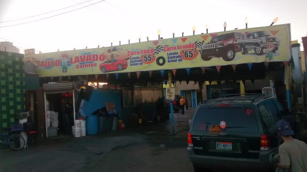 Autolavado Carlitos Car Wash Empleado Postal, La Postal, Tijuana