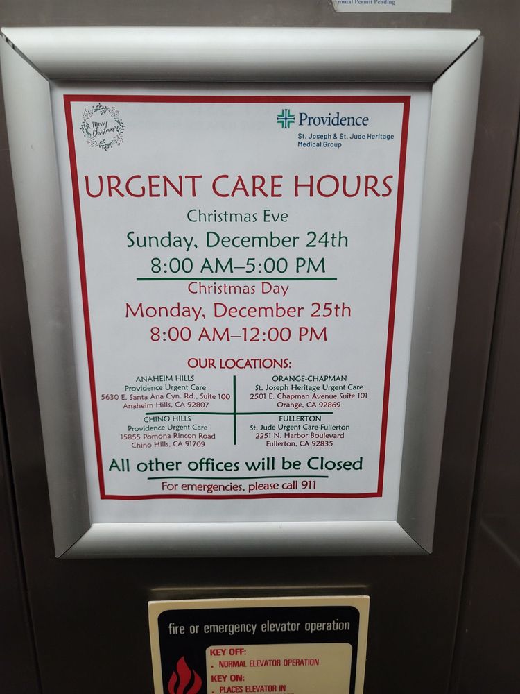 St. Joseph Heritage Medical Group & Urgent Care