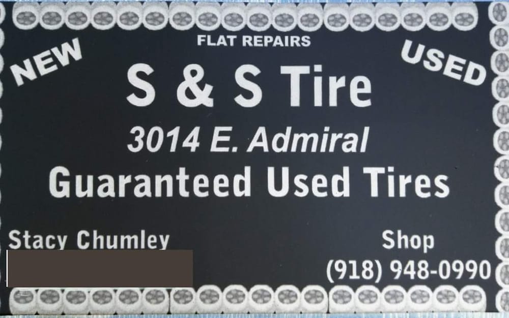 S & S Tire Tires 3014 E Admiral Pl, Tulsa, OK Phone Number Yelp