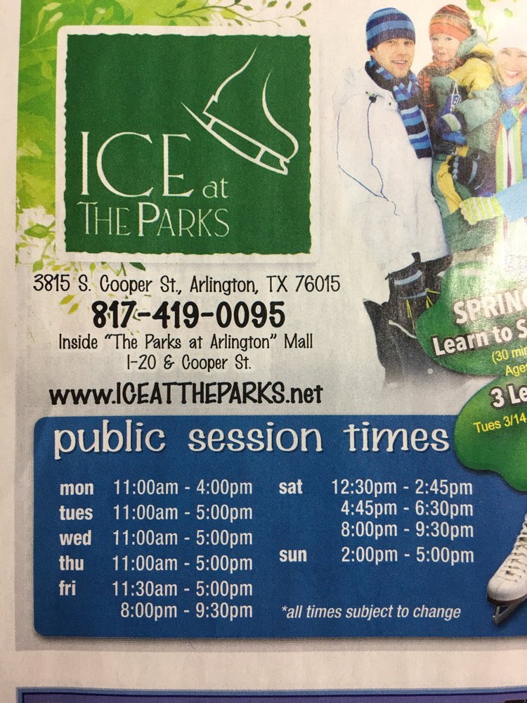 Ice At The Parks 20 Photos Skating Rinks 3815 S Cooper St, Arlington, TX Phone Number Yelp