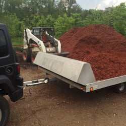 Romence Gardens 15 Photos Nurseries Gardening 9660 Shaver Photo Of Romence Gardens Portage Mi United States Red Mulch By The