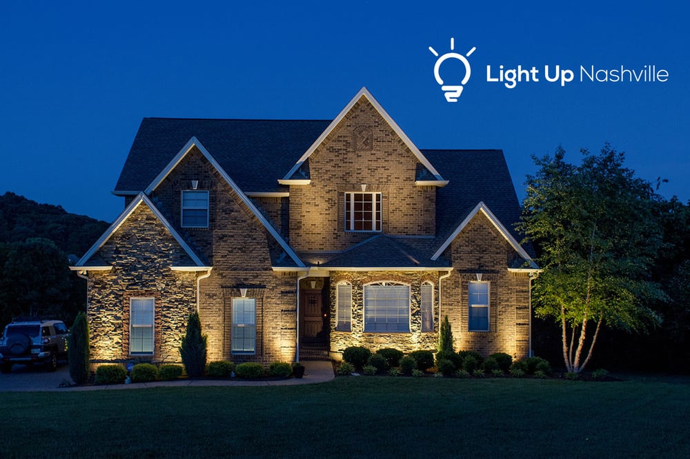 After Photo Led Landscape Lighting By Light Up Nashville We Photo Of Light Up Nashville Goodlettsville Tn United States After