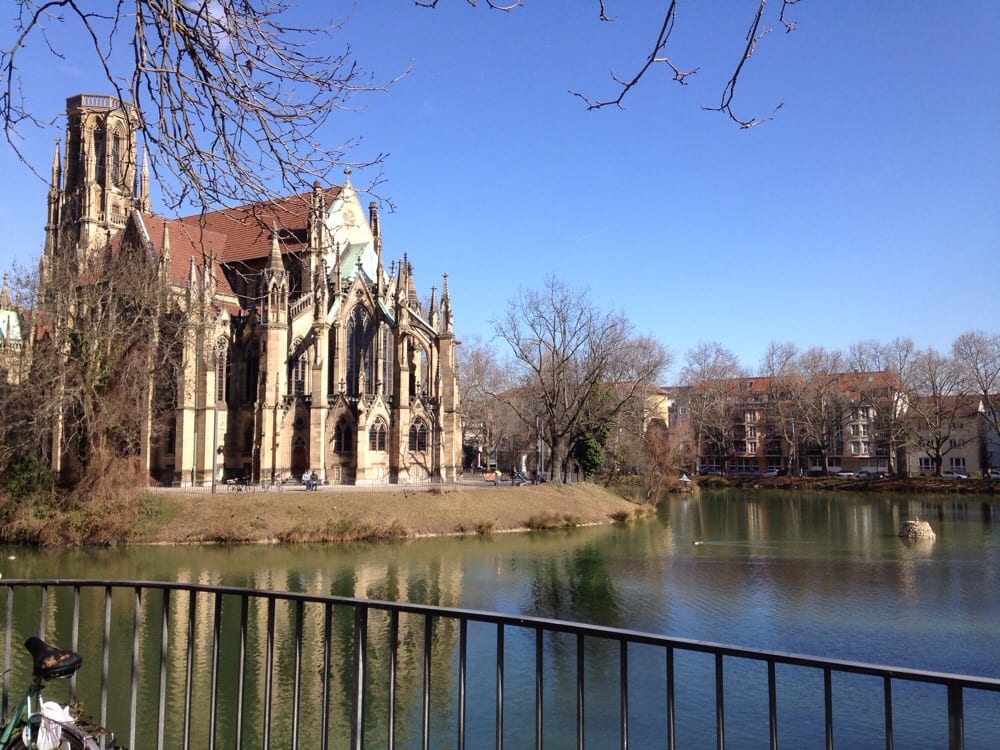 Feuersee - Lakes - Feuerseeplatz, Stuttgart, Baden-Württemberg, Germany ...