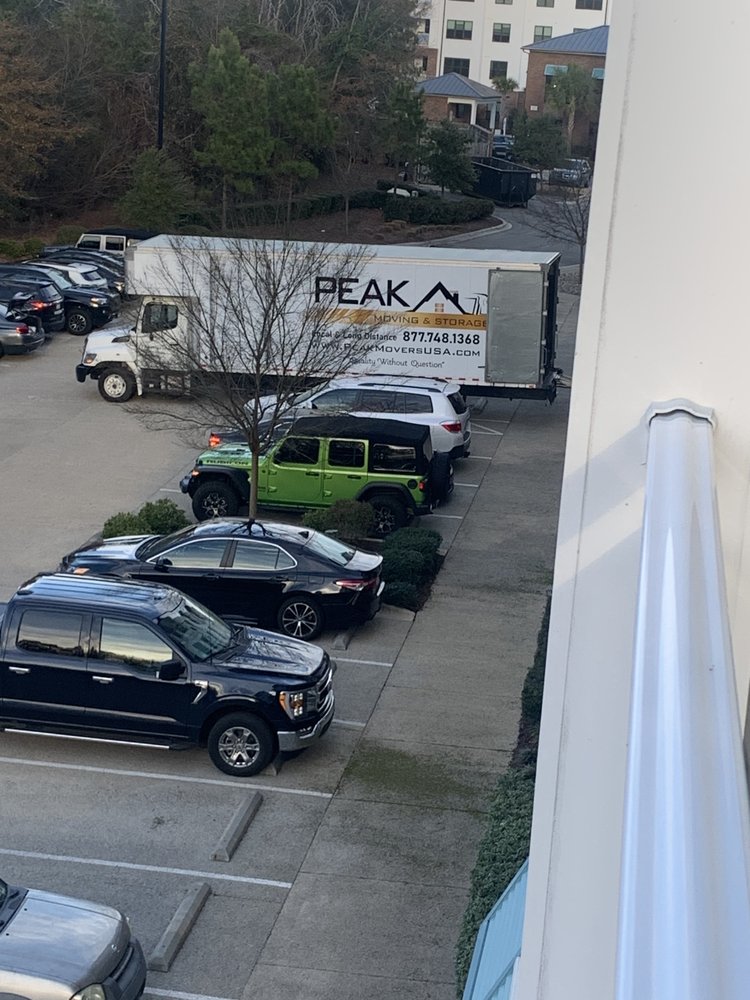 Peak Moving and Storage