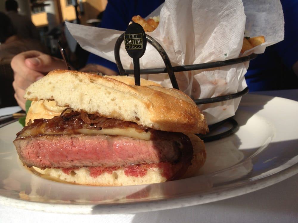 Ribeye Steak Sandwich Yelp Aria Art