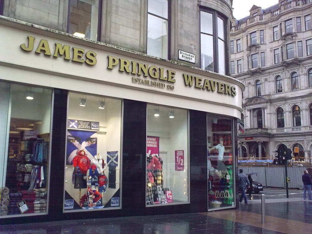 James Pringle Weavers Fashion 130 Buchanan Street, Buchanan Street
